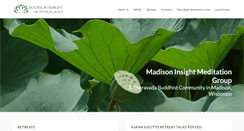 Desktop Screenshot of madisonmeditation.org